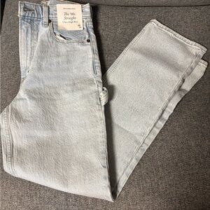 Abercrombie & Fitch Light Blue High Rise Jeans